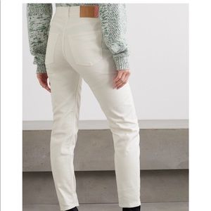 Acne studios white jeans